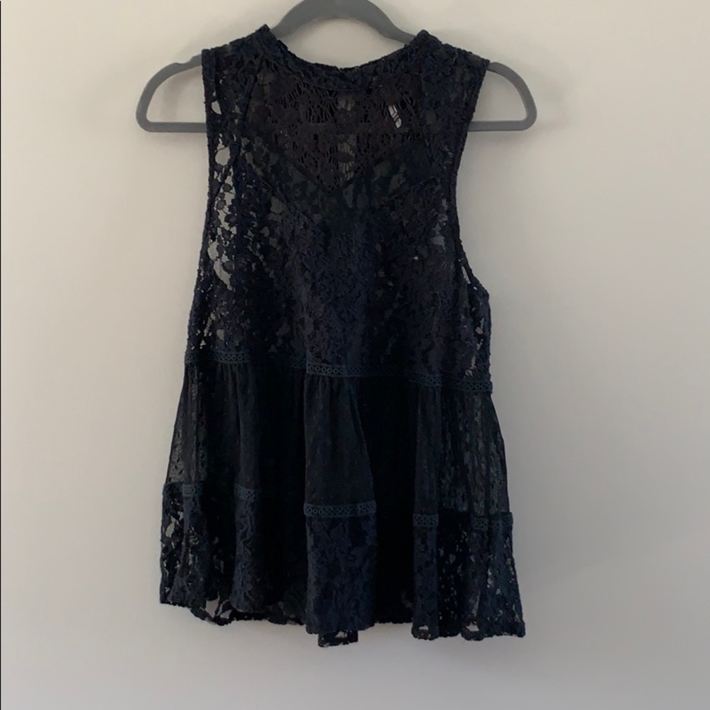 Free People Lace Top